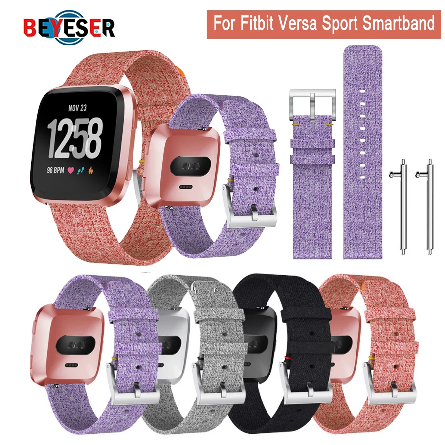 Прочный Модный нейлоновый тканевый сменный Браслет ремешок для наручных часов