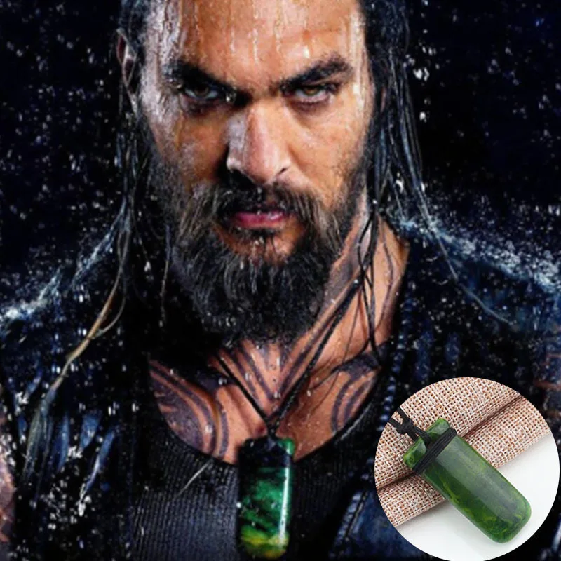 Супергерой кино Aquaman ожерелье Ewelry Justice League кулон Косплей Реквизит брелок для