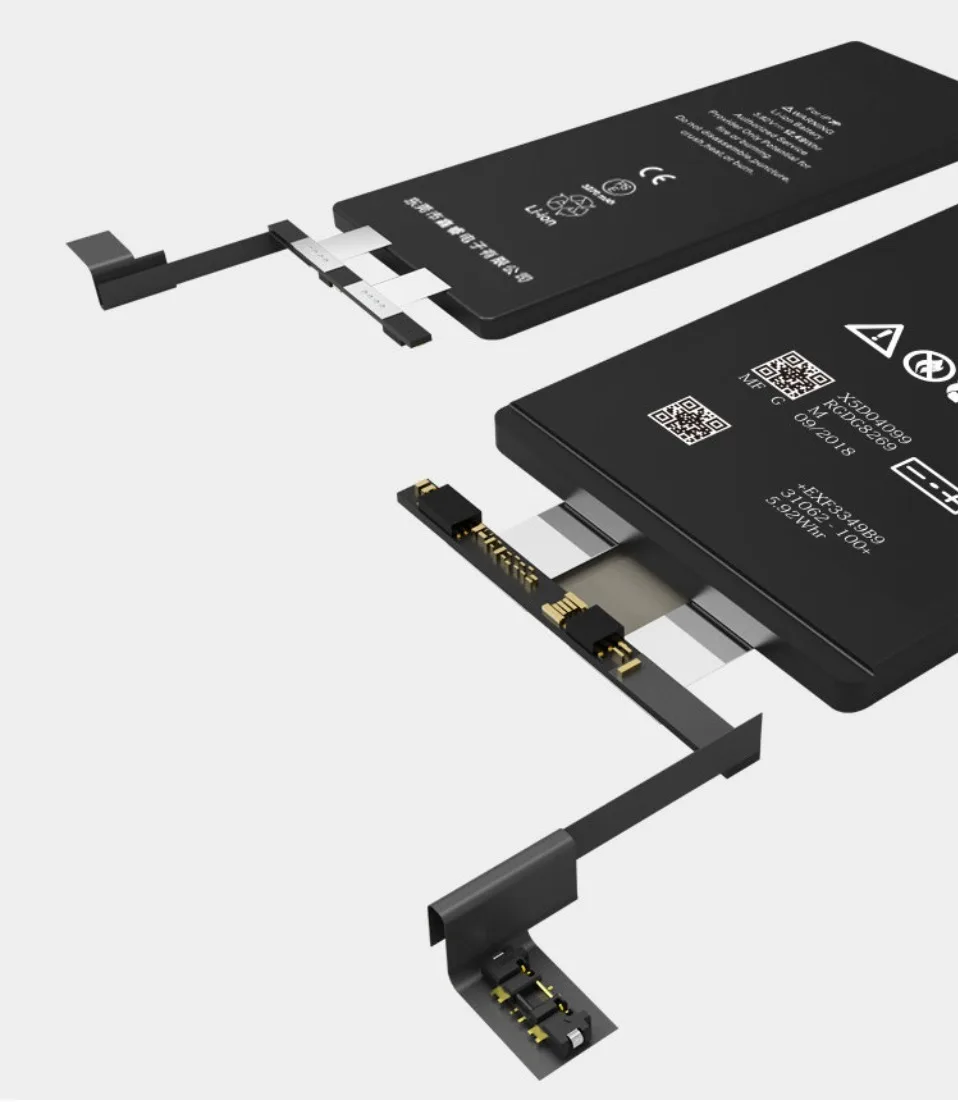 10 шт./лот AYJ AAAAA качественная батарея для iPhone 6 6S Plus батарея TI защита процессора Замена реальная емкость наклейка кобальта