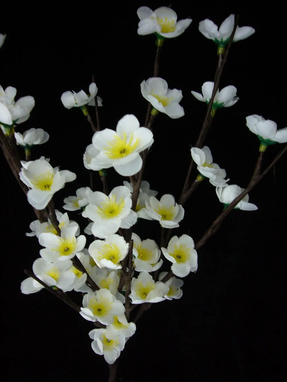 Белая светодиодная ветка сливы 24 В с адаптером осветительный прибор для