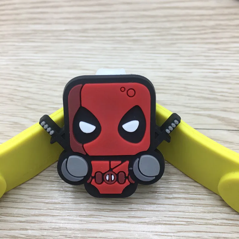 Мультфильм USB кабель протектор управление Органайзер линии передачи данных клип протектор де Кабо сматывание кабеля для iPhone samsung huawei Xiaomi - Цвет: style 15