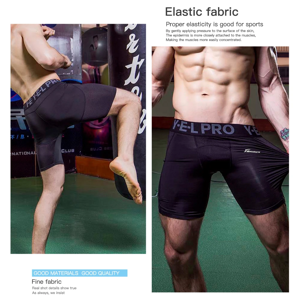 Для профессиональных спортзалов шорты для бега мужчин летние спортивные