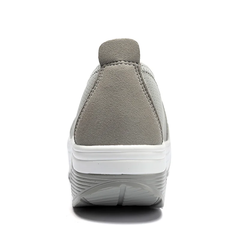 

WDZKN Spring Autumn Women Flat Platform Shoes Shallow Breathable Thick Bottom Women Casual Shoes Zapatillas Mujer Big Size 35-42