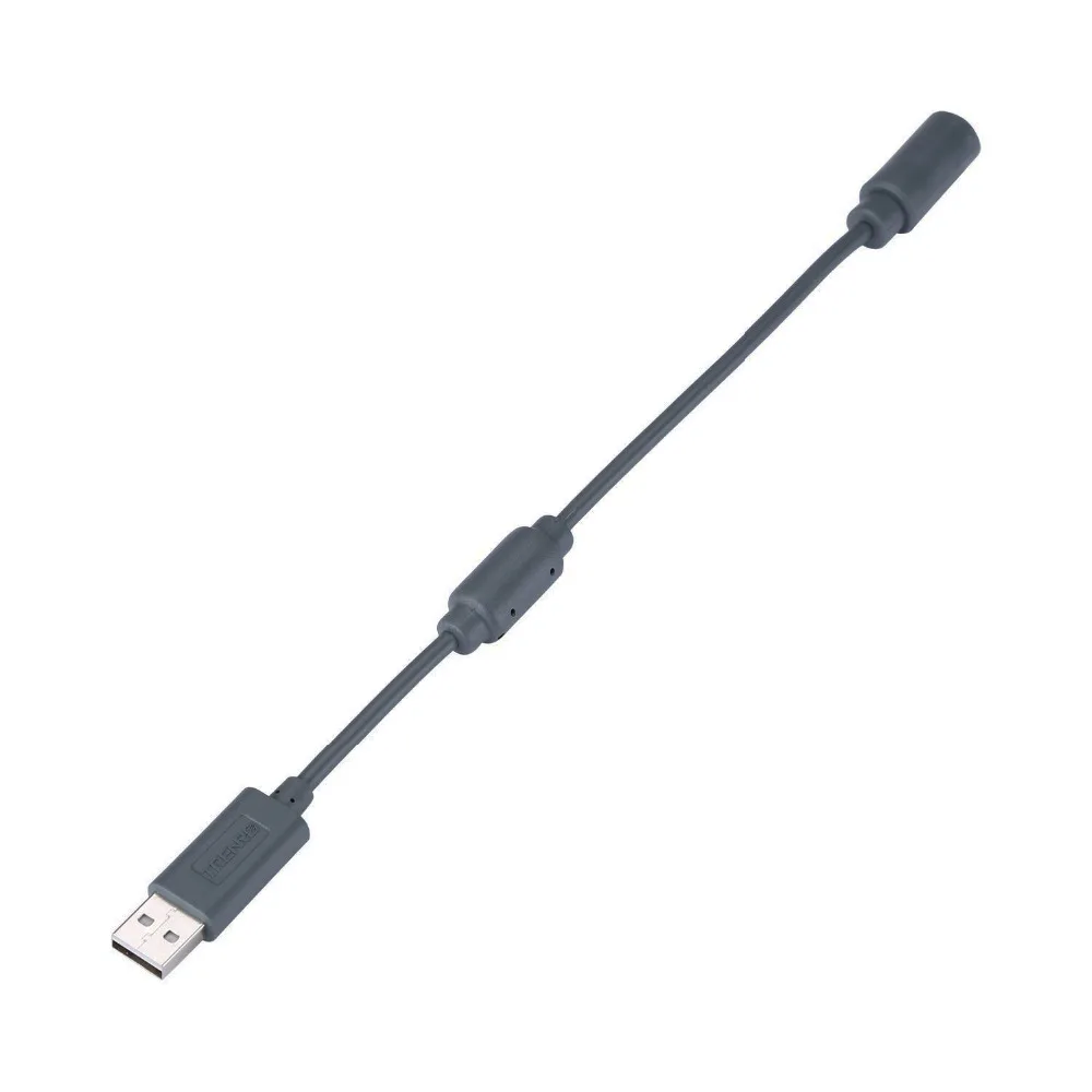 XRHYY серый проводной контроллер Trenro USB-кабель с отключением шнур адаптеры и кабели