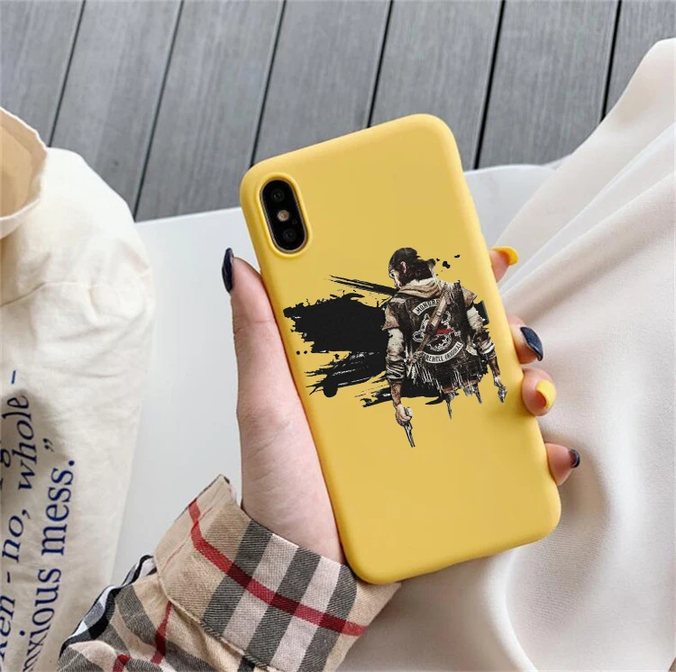 Days Gone MONGREL прощание MC цветной мягкий силиконовый телефон чехол для iPhone 6 6s 6plus 7 7plus 8 8plus XR XS XSMAX