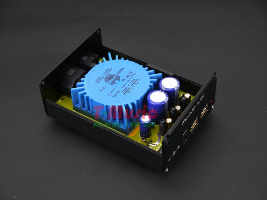 Линейный источник питания Hi Fi 15 Вт с поддержкой USB и двумя выходами 5 В для