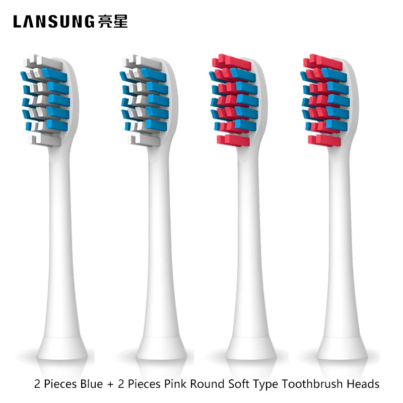 4 головки для зубной щетки LANSUNG I1|toothbrush heads|head toothbrushhead head |