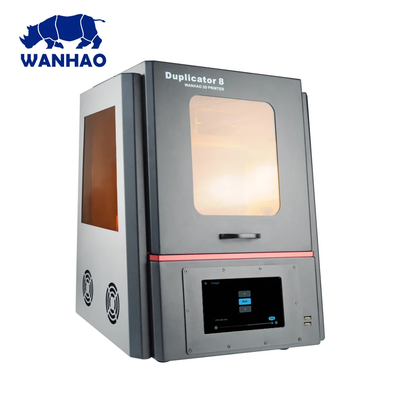 WANHAO D8 Высокоточный 3D DLP принтер Смола для стоматологические украшения с Wi Fi