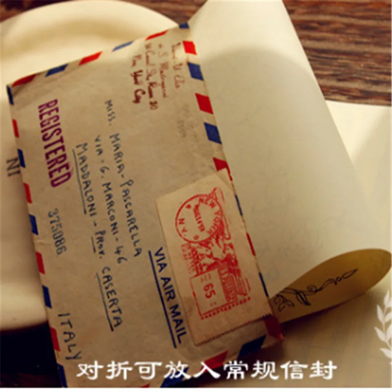 ZAKKA продуктовые канцелярские письма бумага 8 шт./лот винтажные надписи 3 вида
