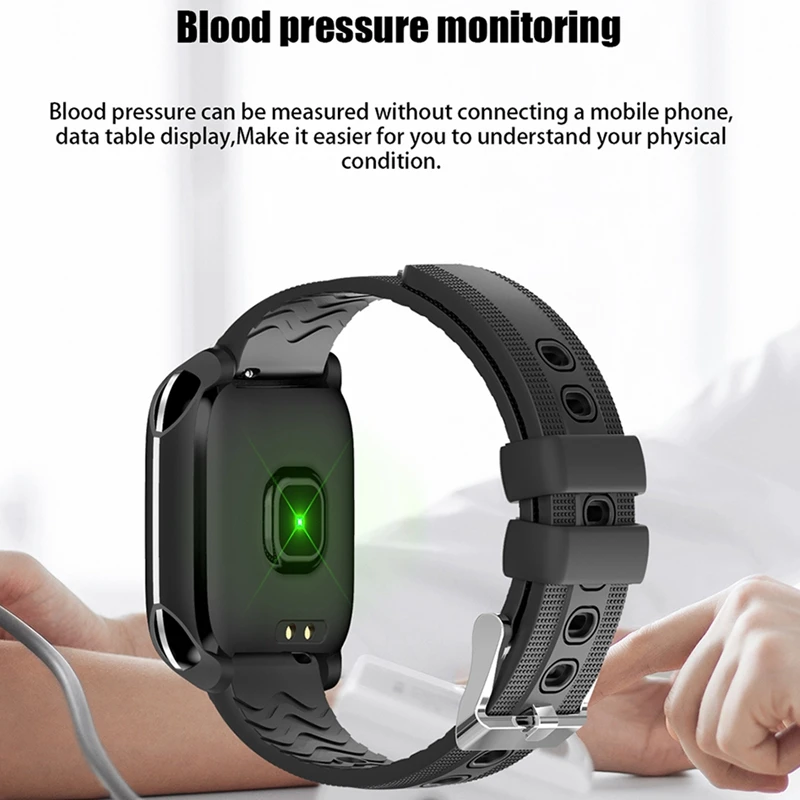 Смарт часы водонепроницаемые TF9 smartwatch мужские фитнес-трекер пульсометр измерять