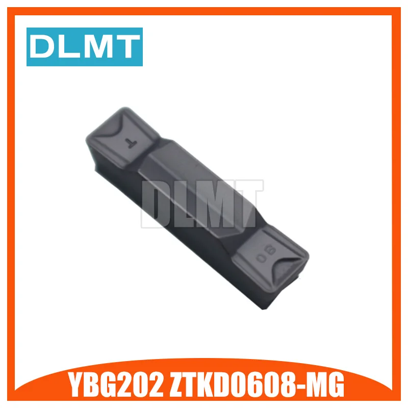10 шт. YBG202 ZTKD0608 MG карбидные вставки для резки и фальцовки ЧПУ отрезная пластина из