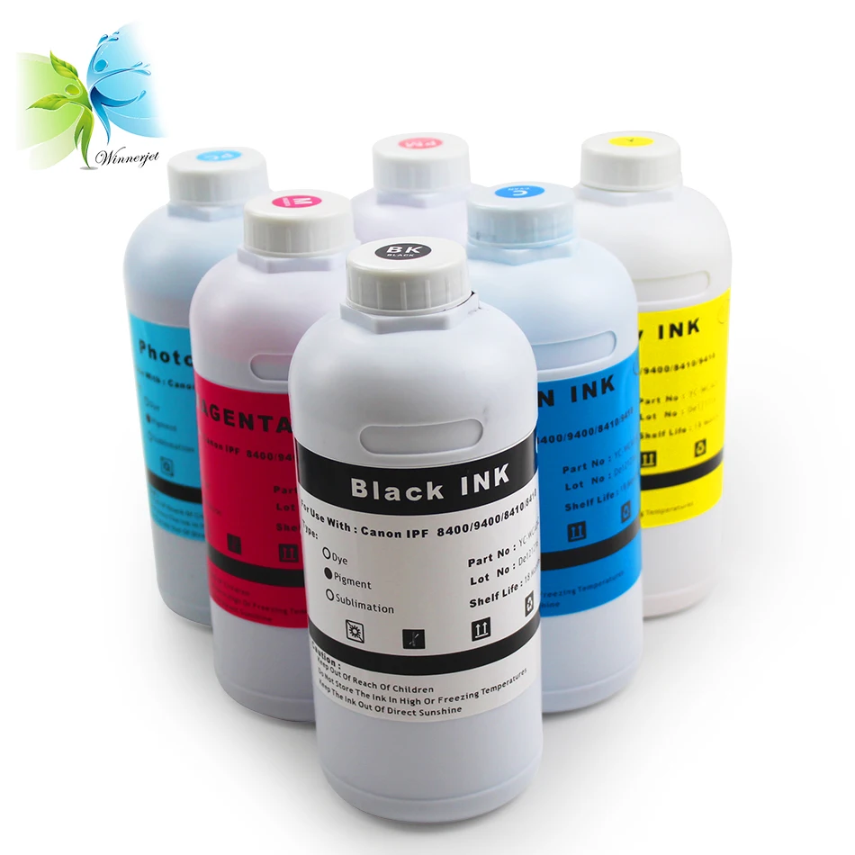 1000ml*12colors IPF8400 IPF9400 Waterproof Pigment Ink Refill For Canon PFI-706 Printer Cartridge | Компьютеры и офис
