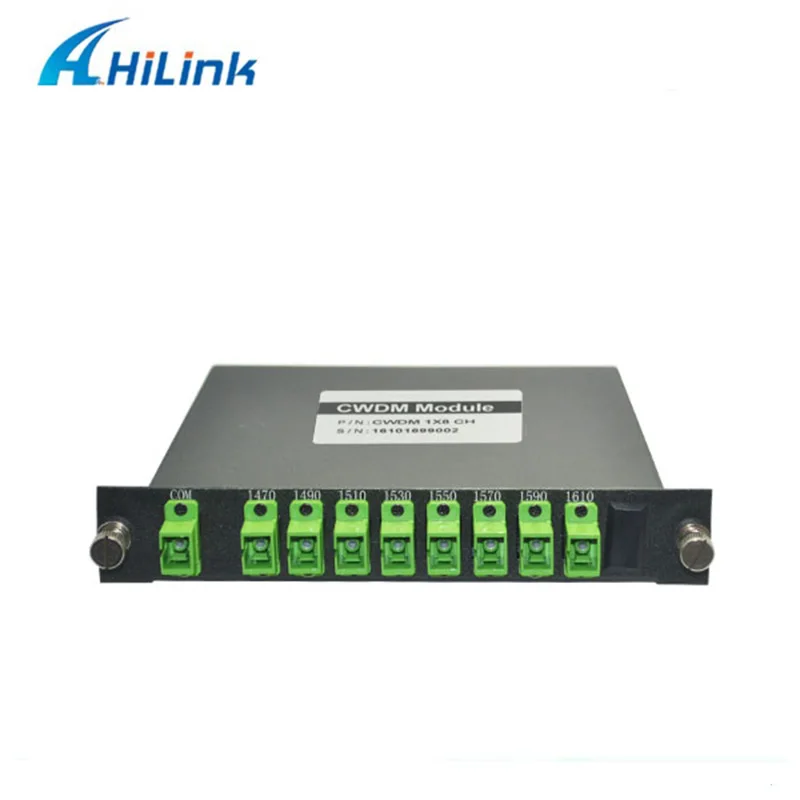 Бесплатная доставка от DHL! Блок LGX SC/APC 1470nm-1610nm 8CH CWDM Mux/Demux модуль |