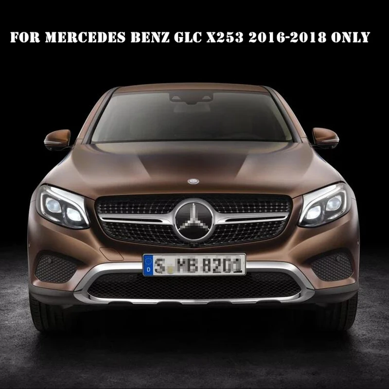 Автомобильные аксессуары для Mercedes Benz GLC X253 2016 2017 2018 2019 ABS Передние противотуманные