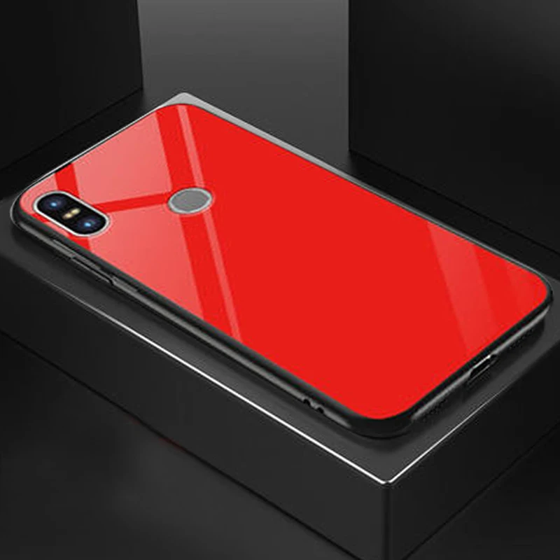 Чехол для телефона YUETUO чехол xiaomi mi mix 2 s mix2s аксессуары из закаленного стекла и тпу