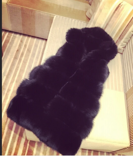 Лучшая Толстая Женская Шуба из натурального Лисьего меха женская шуба куртка с