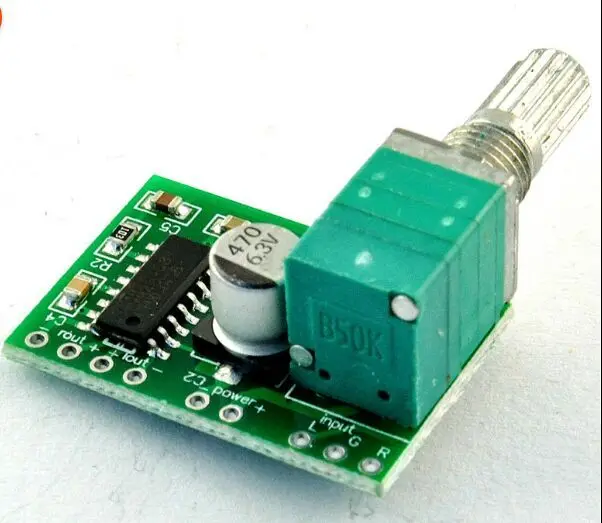 10 шт. PAM8403 мини 5 В цифровой усилитель доска с потенциометра переключателя может