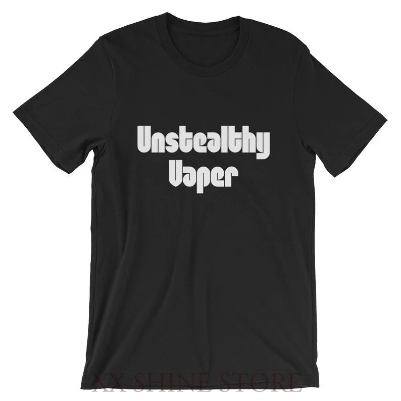 Unstealthy Vaper Vape футболка Веселая электронная сигарета Vaping рубашка катушки облака