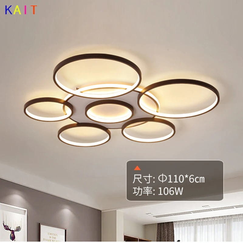 

Круглые акриловые современные светодиодные потолочные лампы для гостиной спальни потолочные лампы