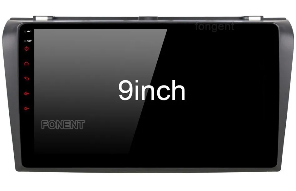 Android 9,0, блок для Mazda 3, радио, 2006, 2007, 2008, Автомобильный gps навигатор, RDS, мультимедийное радио, стерео, 4 ГБ, 64 ГБ, DSP, TPMS, аудио