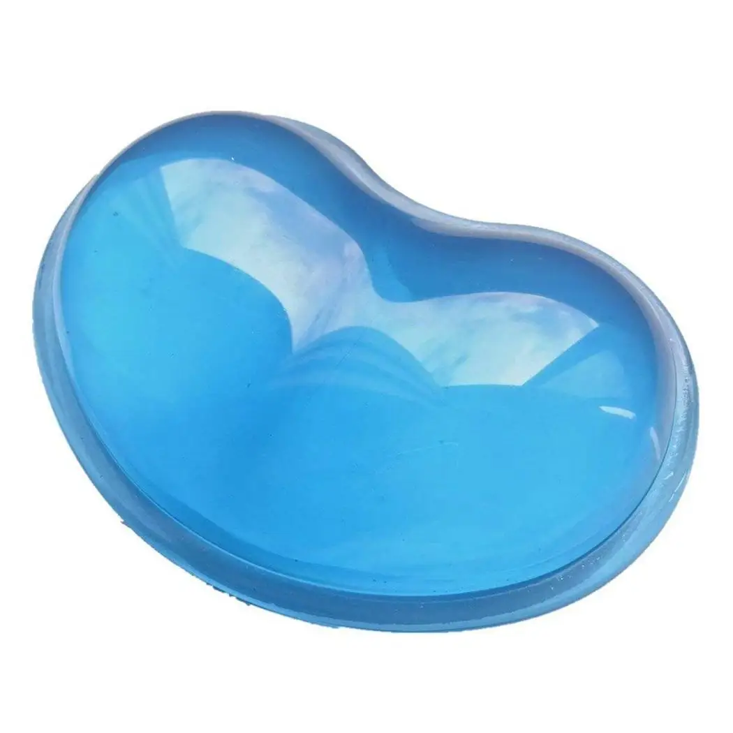Silicone Gel Wrist Rest Cushion Heart-shaped Ergonomic Solid Mouse Pad Hand Home Office Pillow | Компьютеры и офис
