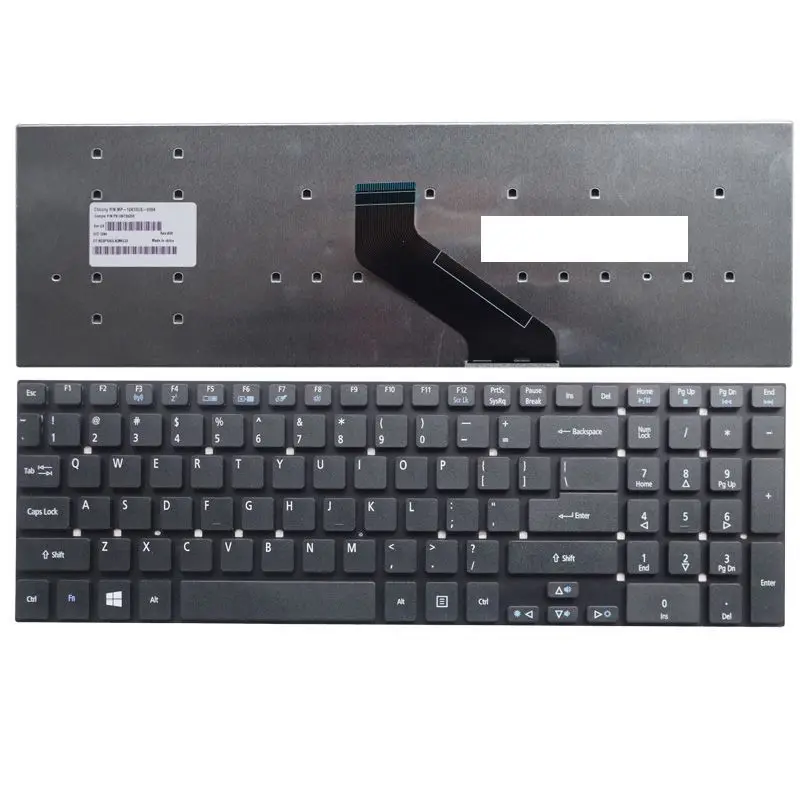 Черная клавиатура для ноутбука Acer новая английская E1-522 E1-532 E1-532G NV77H NV56R AS 5830 5755G |