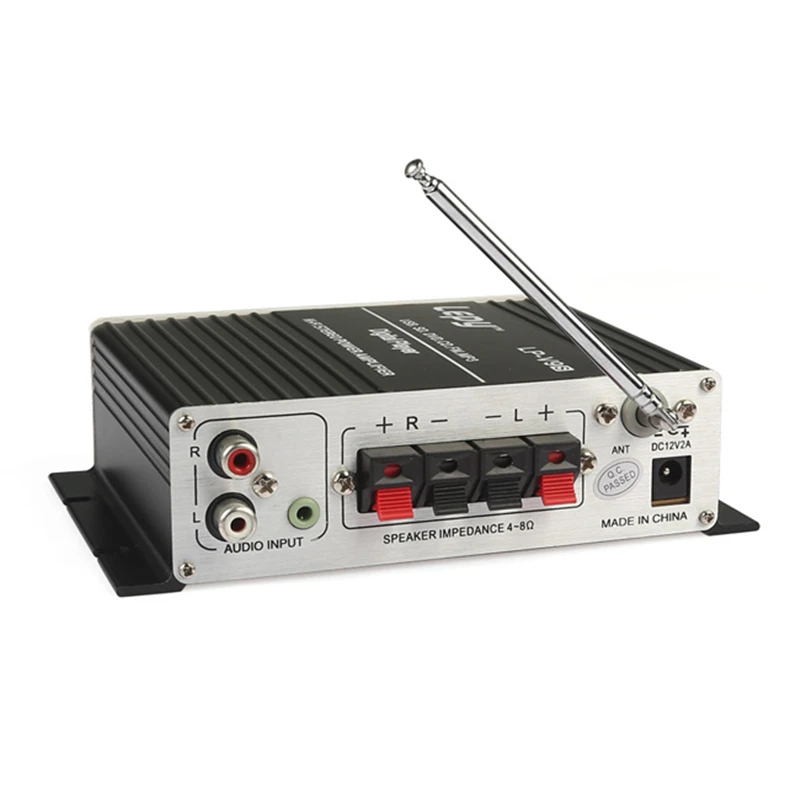 Lepy LP-V9S Max 180 Вт 20 Гц-10 кГц 2CH мини-переносной Hi-Fi стерео цифровой Мощность Усилители