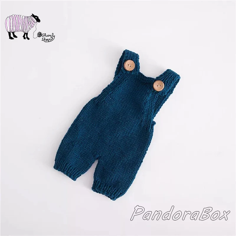 Newborn Photography Props Clothes Crochet Jumpsuit Baby Boy Photo Shoot Infant bebe fotografia Accessories foto | Детская одежда и