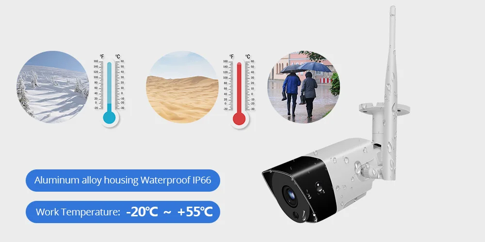 Wetrans камера безопасности 1080P Аудио HD CCTV Wifi камера NVR комплект видеонаблюдения беспроводной открытый водонепроницаемый 4CH 2CH