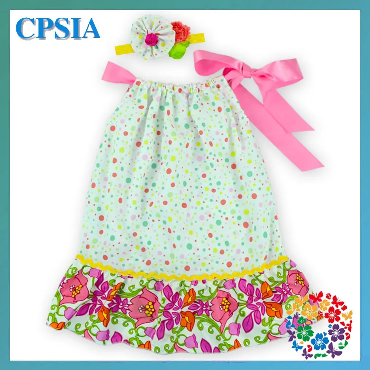 2015 Новорожденных Девочек Платье Конструкций Оптовая Наволочка Разноцветные С