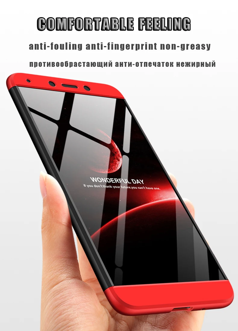 GKK 3 в 1 чехол для xiaomi redmi 6A 7A чехол 360 полная защита Тонкий Двойной Броня противоударный жесткий матовый чехол для Redmi 6A чехол Fundas