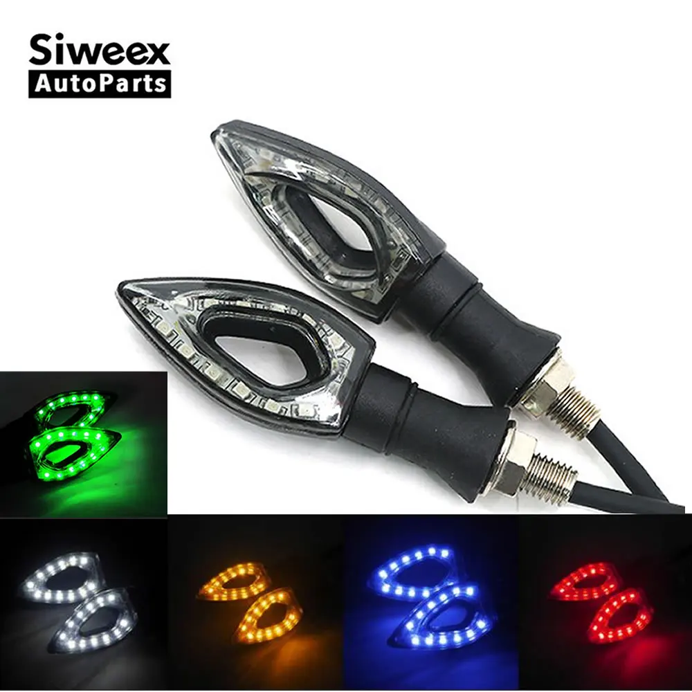 2 предмета мотоцикл сигнала поворота светильник спереди и сзади мигалка