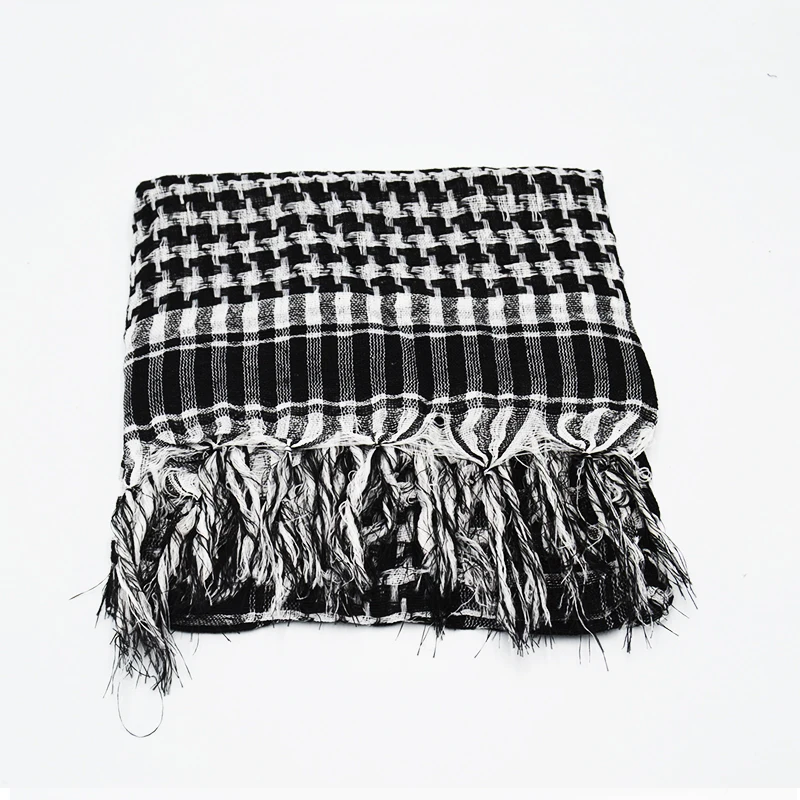 Зимний шарф армейский Военный Тактический Keffiyeh Shemagh пустынный шарф в арабском стиле шаль шейный платок головной убор походные Охотничьи аксессуары