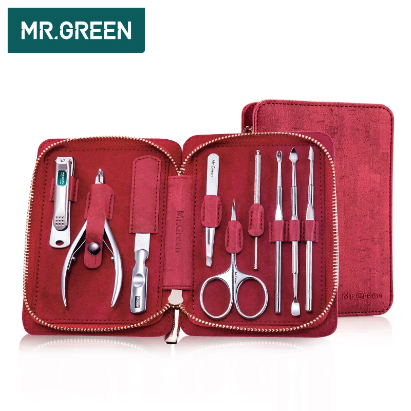 Многофункциональный набор инструментов MR. GREEN 9 в 1 комплект ножниц для маникюра