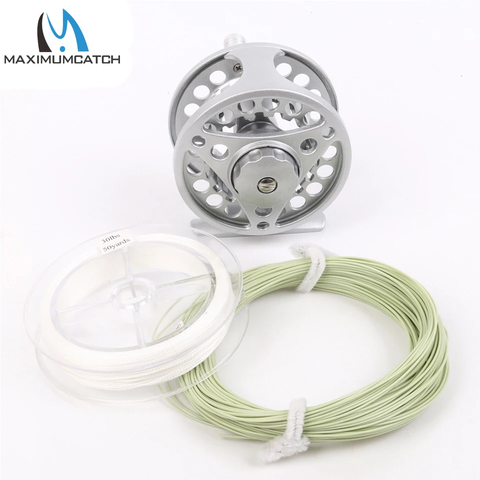 Maximumcatch нахлыстом катушка и линии комбо 2wt/3wt/4wt/5wt/6wt/7wt/8wt муха Fly Line | Спорт
