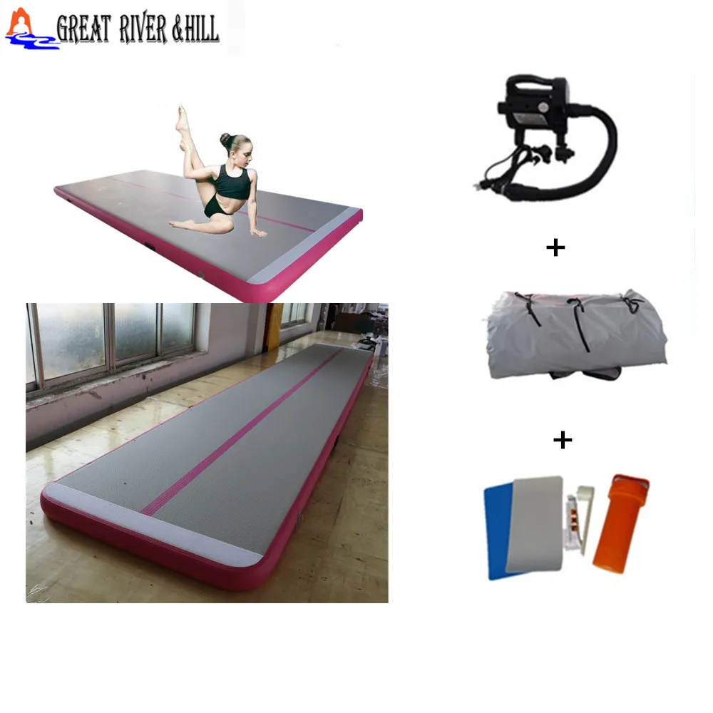 

Воздушный трек Great River Hill 6 м x 1 м x 10 см