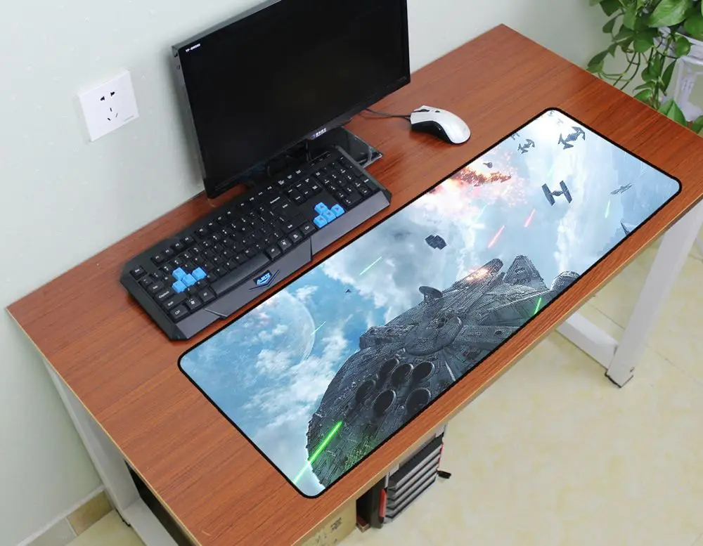 Коврик для мыши Звездные войны 90x30 см notbook компьютерный большой коврик модный