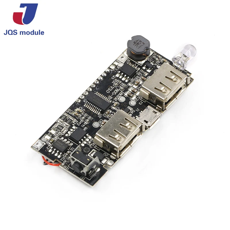 Два порта USB 5V 1A 2.1A мобильный Мощность банка 18650 Батарея Зарядное устройство PCB