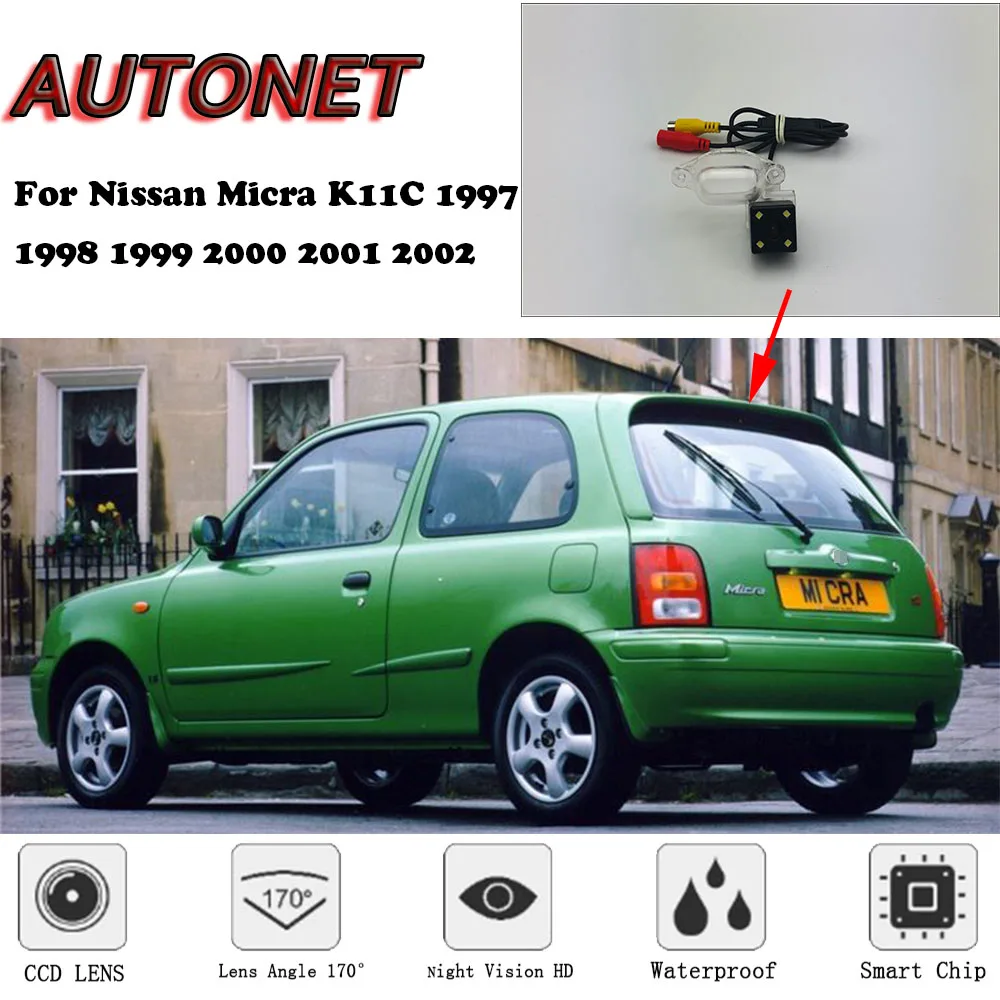 Камера заднего вида для Nissan Micra K11C 1997 1998 1999 2000 2001 2002|Камеры авто| |