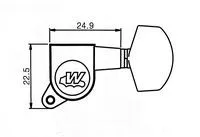 Новые 6R Wilkinson WJ-07 гитары шпиндельные головки для ST или TL золото