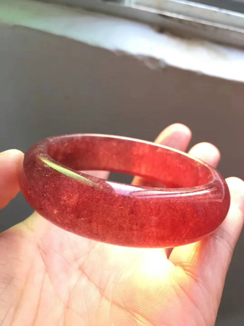 Женский браслет с кристаллами внутренний диаметр 59 мм | Украшения и аксессуары