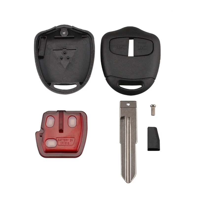 Дистанционный ключ BHKEY с 2/3 кнопками для Mitsubishi 433 МГц чип транспондера ID46 L200 Shogun