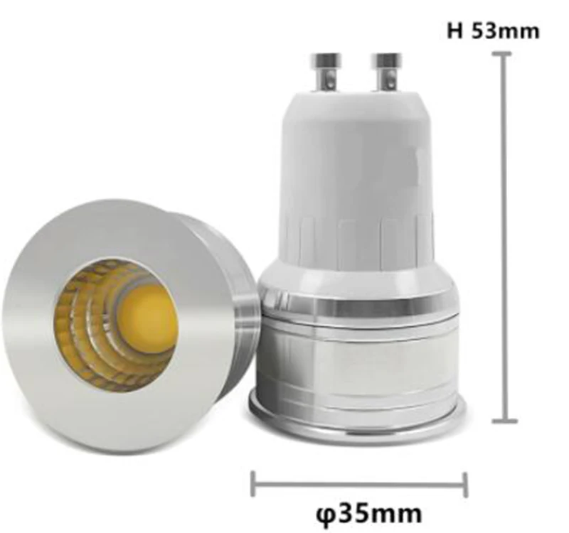 

5pcs Lampadina Led miniE27 E14 GU10 GU5.3 110/220V COB LED BULBS 3W MR16 12V Lampada spot cob Light lamp downlight light