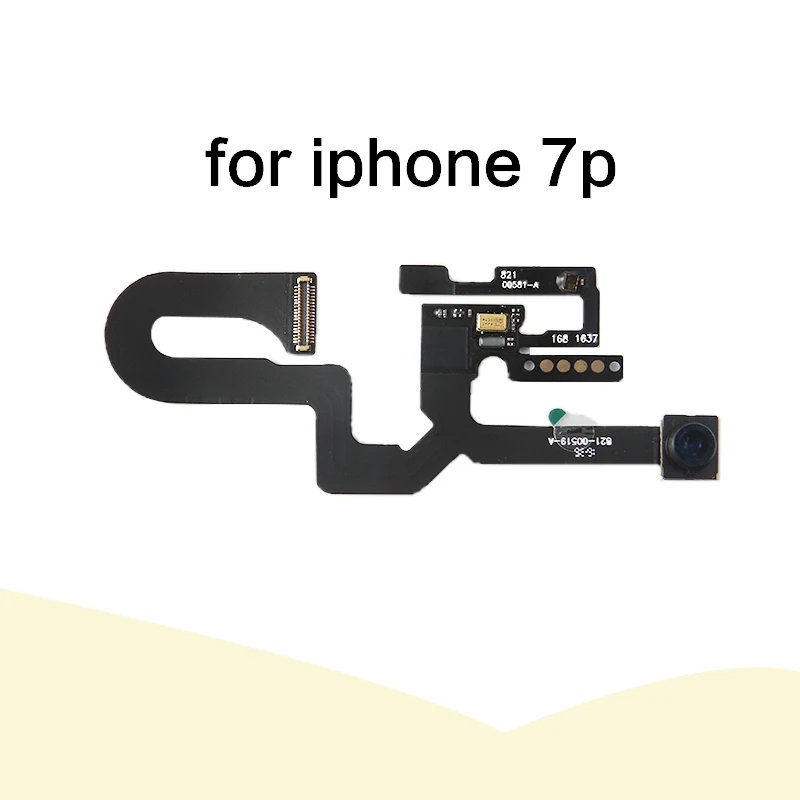 Высококачественная фронтальная камера для iPhone7 7 Plus 8 8 Plus X XS XR кольцевой держатель объектива правый датчик приближения гибкий кабель