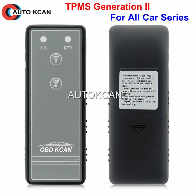 Датчик давления в шинах для всех автомобилей TPMS Generation II сброс