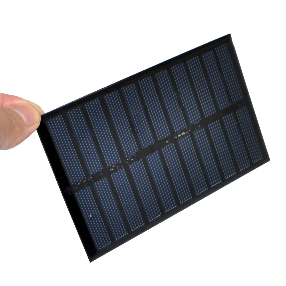 10pcs/lot Hot Sale 5.5V 270mA 1.6W Mini Solar Panels Small Power 3.6v Battery Charge Led Light Cells 10001029 | Электроника