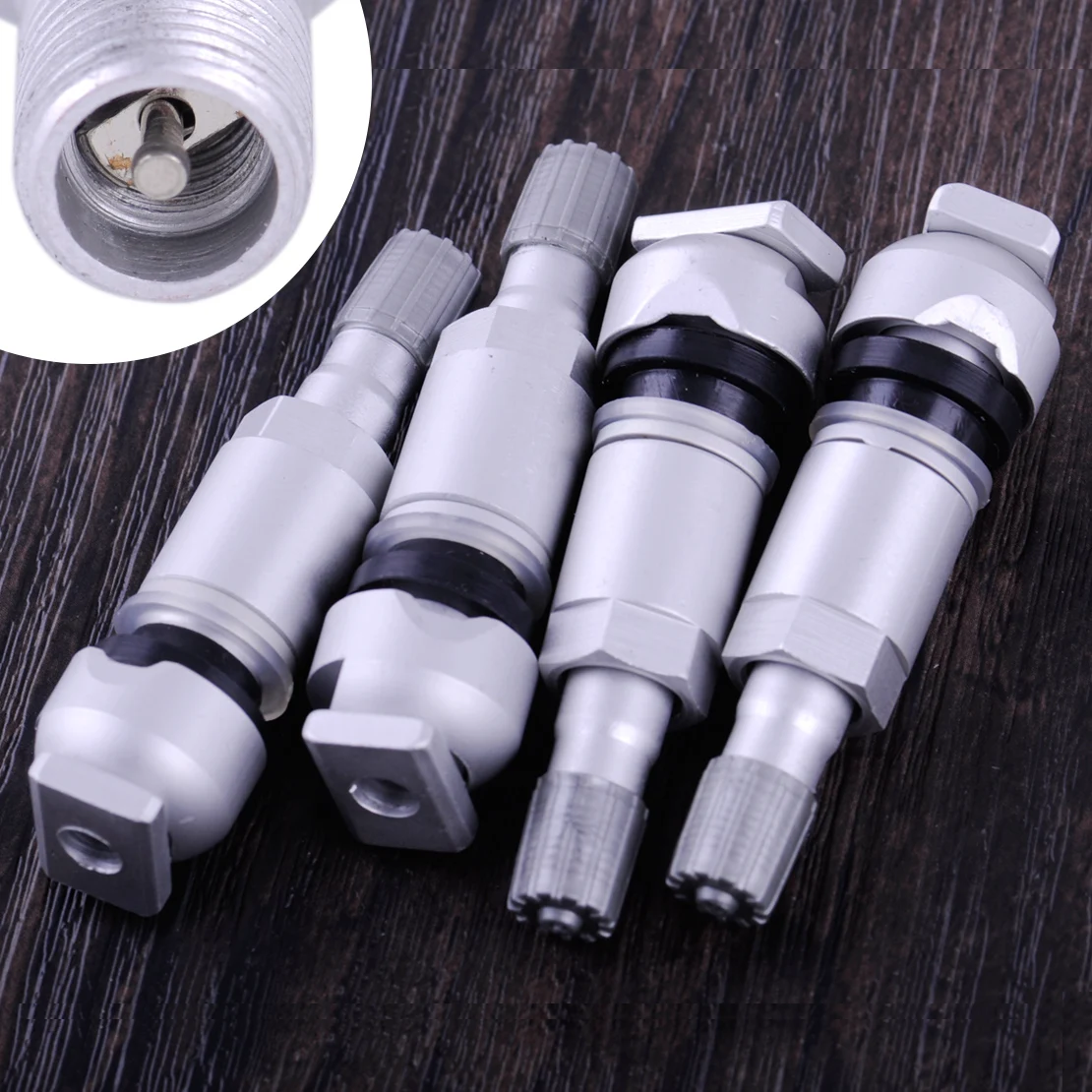 Beler 4 шт. TPMS датчик давления в шинах TPS клапан Стебли подходит для Dodge Caliber Challenger