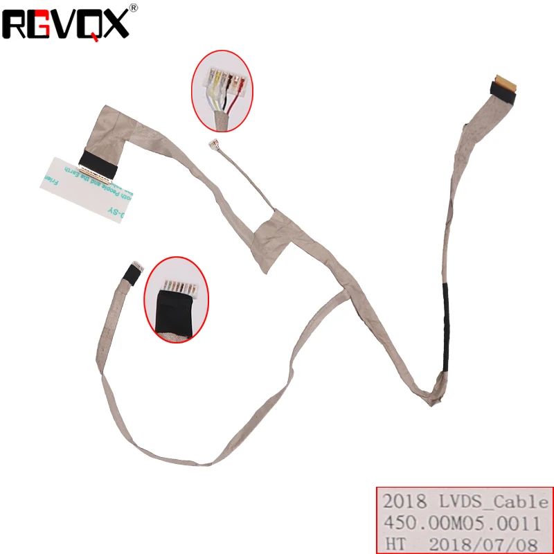 

Новый ноутбук кабель для DELL 5748 5749 5747 17,3 "PN: 450.00M05. 0011 450.00M05. 0001 0YX3N0 ноутбук ЖК LVDS кабель