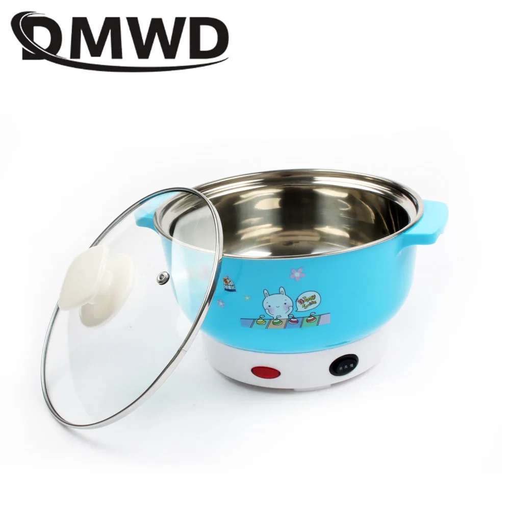 Многофункциональная электрическая плита DMWD мини кастрюля с подогревом из