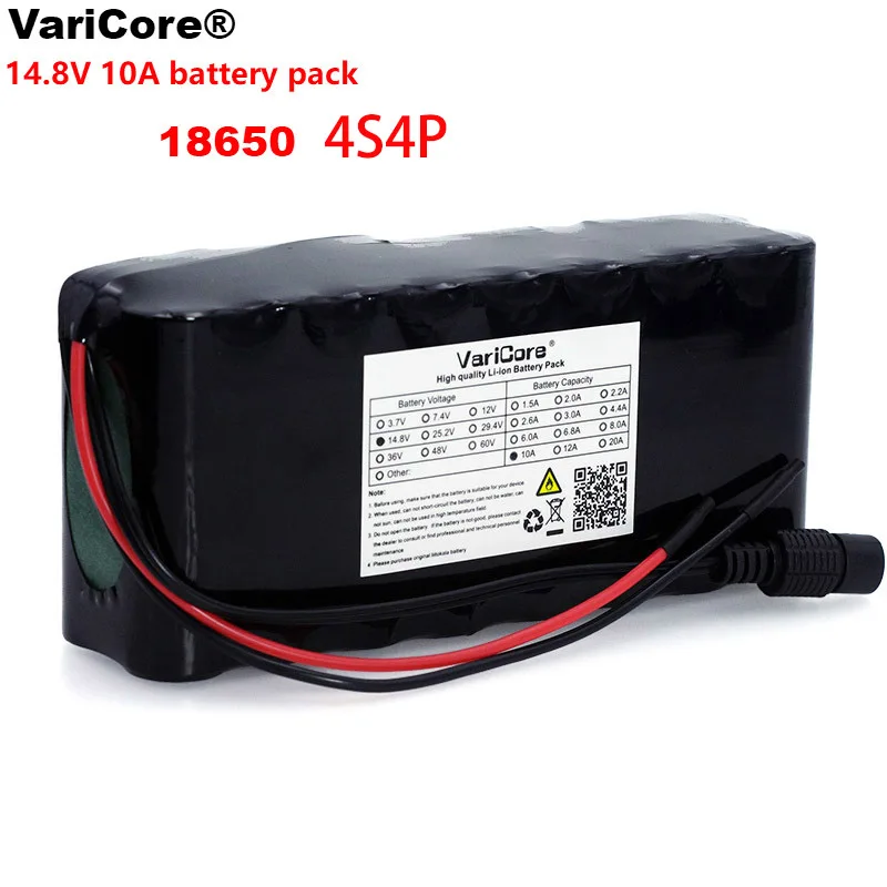 VariCore 14 8 в 10 Ач 18650 литий ионный аккумулятор лампа для ночной рыбалки нагреватель